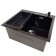 Kitchen sink Gerda GS 5045 G, 500x450 h = 200 mm, graphite color