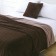 Aville cover, size 220x240 cm, chocolate color