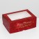 Packaging for 6 cupcakes with the "Happy New Year" window, 25 x 17 x 10 cm