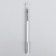 A brush for building and design of nails, a petal, 19.5 cm, D - 5 × 18 mm, in a plastic case, white color