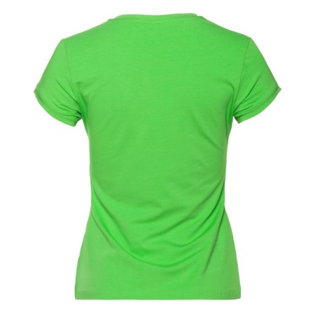 Female T-shirt, size 44, bright green color-1