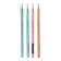 Ballic Handle Erichkrause Slim Stick "Pastel Bloom", needle node 0.7 mm, blue, subtle design Soft Touch, mix