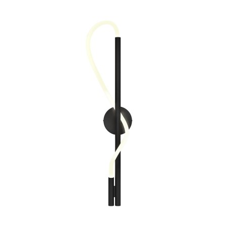 Bra Maytoni Mod146WL-L12B3K, 1XLED, 13W, 84.4x16.7x3 cm, 800lm, Black Color Black