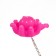 Bath plug with a toy "Osminog", d = 40 mm, PVC, metal, lilac