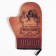 The kitchen kit "Hunter", mittens-seging 20x28cm, wooden hammer