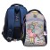 School backpack, 40 x 27 x 20 cm, Grizzly, ergonomic back, laptop department, blue
