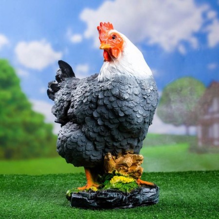Garden figure "Kuban chicken" 33x20.5x40cm