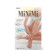 Synthetic socks Mini Brio 20, single size, Avorio color, 2 pairs