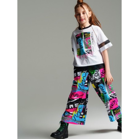 Брюки для девочки PlayToday, рост 164 см-3