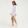 Women's blouse Minaku: Casual Collection, white color, size 50