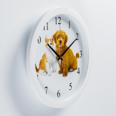 Wall watches, D-28 cm, children's, "friendship", silent-1
