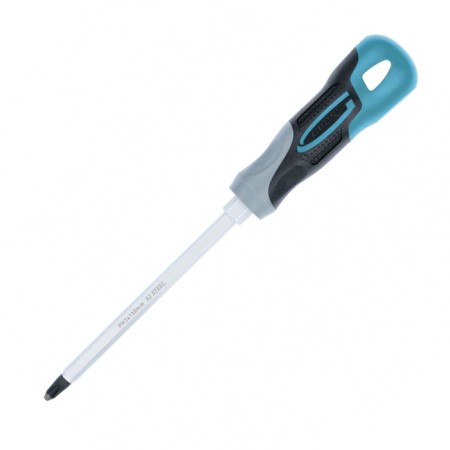 Screwdriver GROSS, PH3 x 150mm, S2, three -component handle