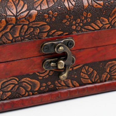 Casket chest "Flower pattern" 10x15x10.5 cm-2