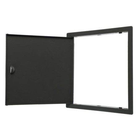 Revisionine "Vento" DR2525, 250 x 250 mm, with a pen, plastic, gray-1
