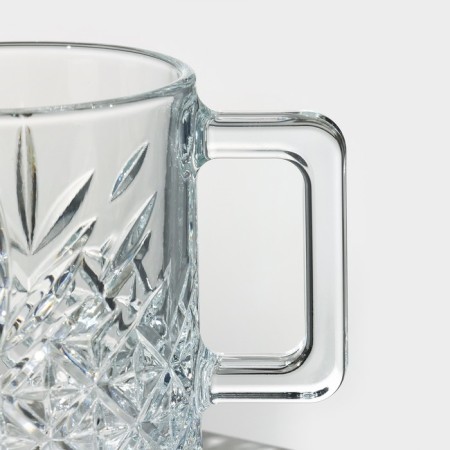 Set of glass mugs Timeless, 250 ml, 2 pcs-2