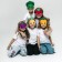 A set of carnival masks of masks "Vegetable Party", 5 pcs.