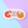 Mask for sleeping "cats", colorful color