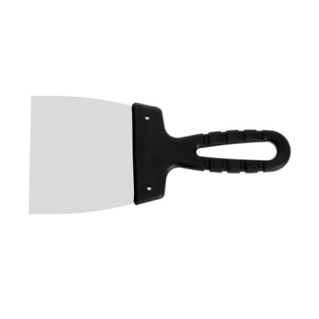 Facade scrap spatula, 100 mm, stainless steel, plastic handle-1