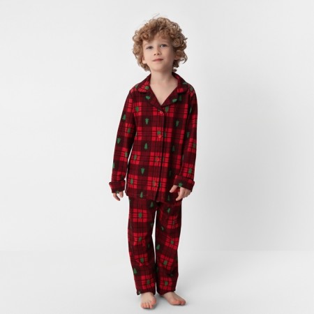 Pajama Children's Kaftan Red Mood, r.28 (86-92 cm)-3