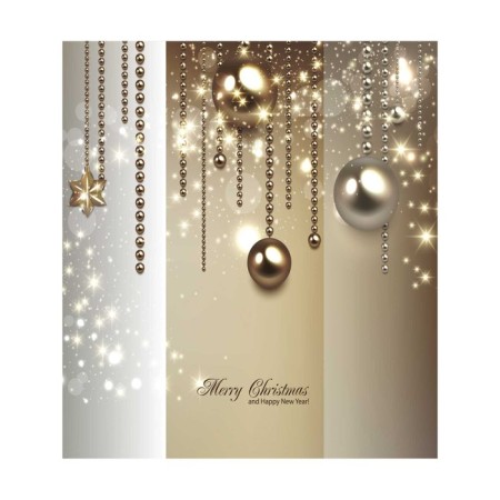 Set of napkins for setting the table "New Year's shine", rectangular, size 32x46 cm, 4 pcs-2