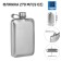 Alcohol flask, stainless steel, gift, army, 270 ml, 9 oz