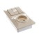 Block combined Gloss Sche GSL000276 Roset 3 keys, beige color