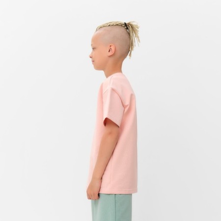 Kids (T -shirt, shorts) minku beige color/ olive, height 152 cm-1