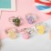 A set of children's rings "fingers" unicorns shiny, 5 pcs., Color, dimensionless