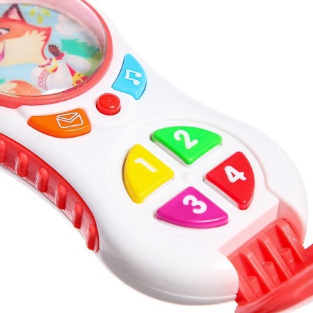 Musical phone number, sound, light, in a package-3