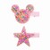 Hair clip with sparkles, 2 pcs, 5.5 cm, star, Minnie Mouse