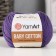 Yarn "Baby Cotton" 50% acrylic 50% cotton 165m/50g (455 purple)