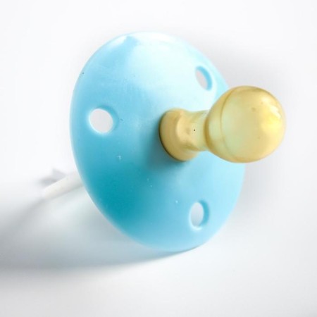 Latex-Latex classic “berry” nipple with a ring, from 0 months., Mix color-1