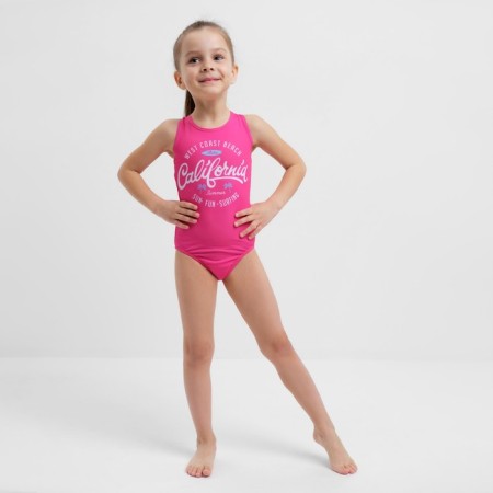Baby swimsuit KAFTAN "Beach", height 110-116 cm, pink-3