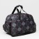 Road bag with lightning, 2 outer pockets, long belt, gray color