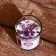 Soye candle "7 chakras" with crystals, 200 g, Sahasrara