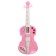 Musical toy "violin", light and sound effects, pink color
