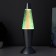 Smerch lamp LED lava, sparkles, silver 32 cm Risalux