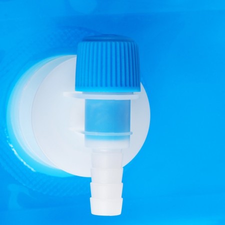 Folding canister with a valve 10 l-2