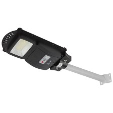 Console lamp era on a sunny battery with a motion sensor -ip65, 20W, 400lm, 5000k, black