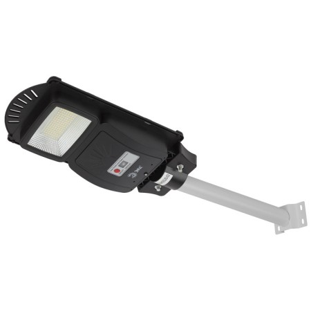 Console lamp era on a sunny battery with a motion sensor -ip65, 20W, 400lm, 5000k, black