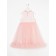Elegant dress, pink color, height 116 cm