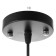 Lamp Bayerlux 88304/1 E27 40W Black 30.5x30.5x29 -120 cm