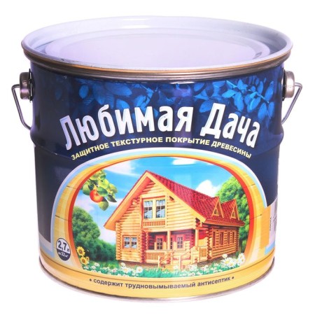 Protective texture coating of wood, pine, 2.7 liters