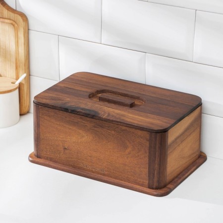 Bread, 30 × 20 × 13 cm, tropical acacia