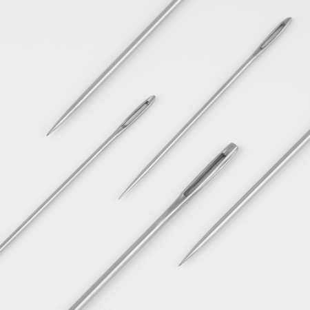 Sewing needles “Assorted No. 3”, D = 0.7 - 1.4 mm, 3.5 - 5, 8 cm, 10 pcs, S -28-1