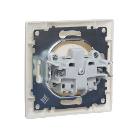 Single Luazon Lighting "Antei", 10 A, hidden, without salary, white-2