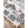 A set of napkins for setting the Zebra table, rectangular, size 32x46 cm, 4 pcs