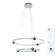Suspended chandelier Arte Lamp Harley A2196SP-2CC, LED, 60 W, 70x70x120 cm, 6600 lm, remote control, chrome