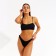 Swimsuit female separate minku color black, size 46