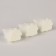 Miniature Puppet "White Bear", set of 3 pcs., Size 1 pc. - 2 × 2 × 3 cm